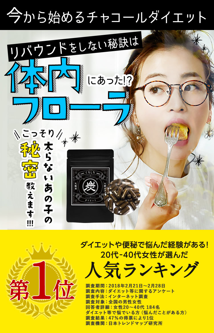 公式 ダイエットサポートサプリ くろしろ Biii